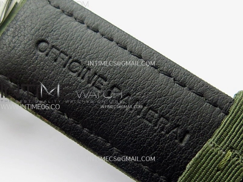 PAM1287 V TTF Best Edition Green Dial on Green Leather Strap P.900 Clone